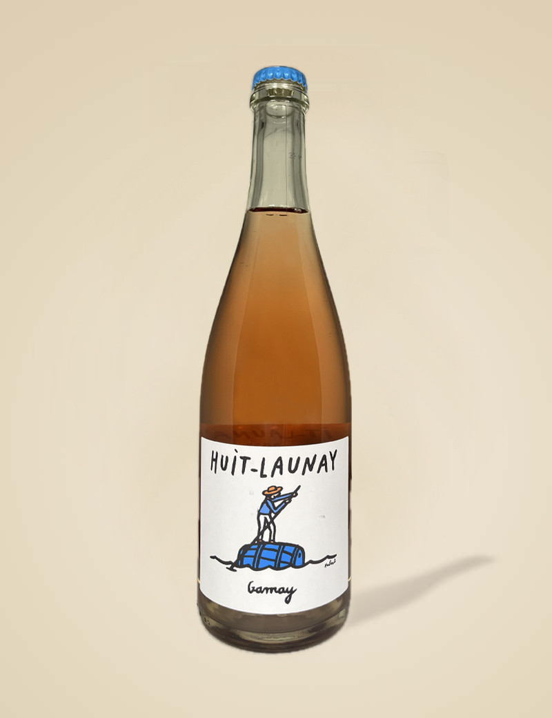 Petillant Naturel Rosé - Alexandre Giquel - Huit Launay Petillant Naturel Rosé - Alexandre Giquel - Huit Launay