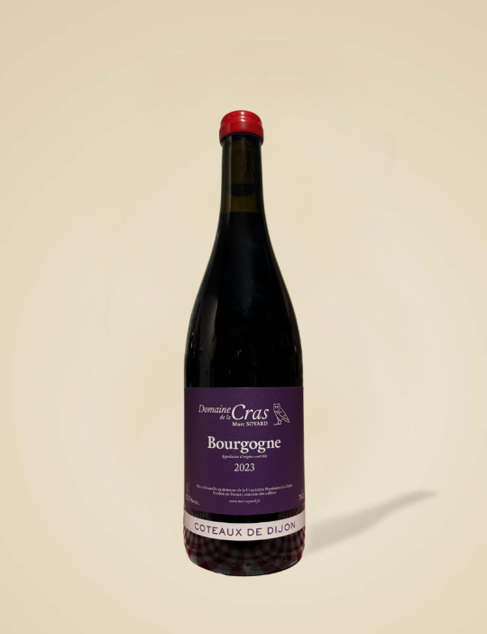 Coteaux de Dijon rouge - Domaine de la Cras